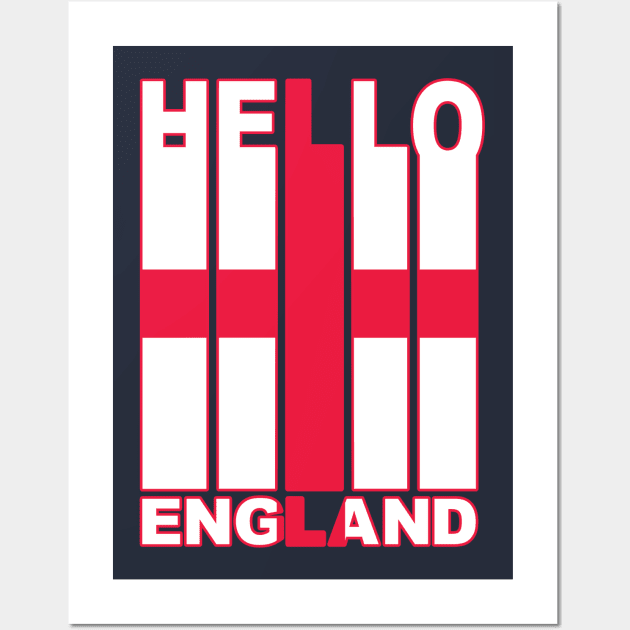 Hello England Wall Art by DPattonPD